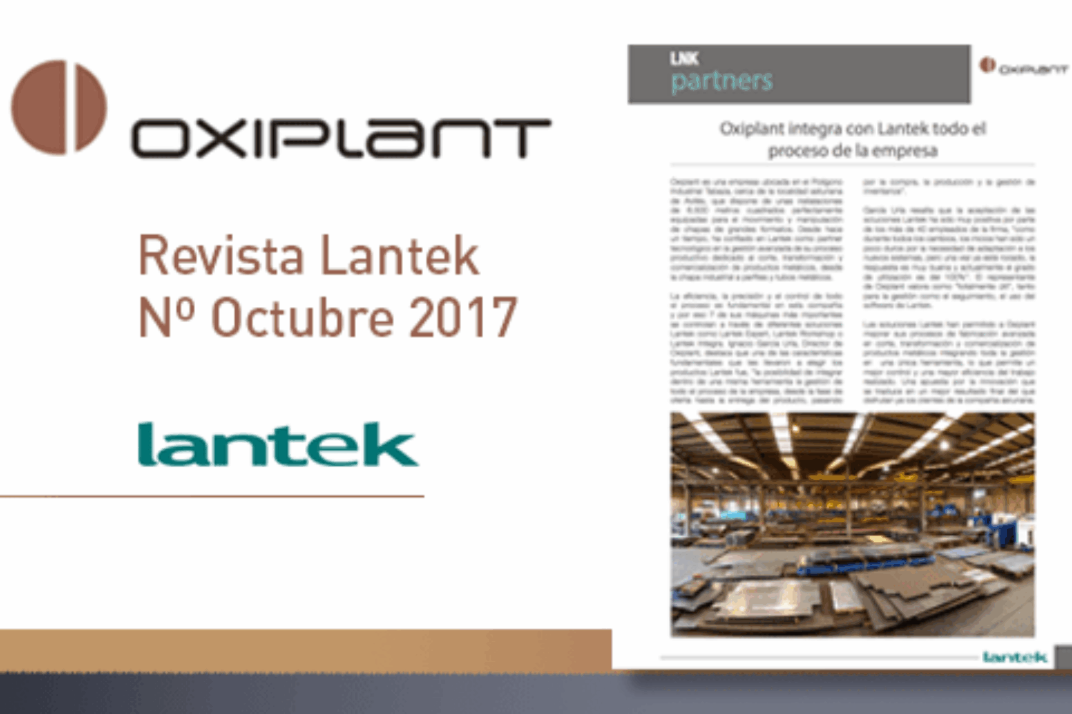 Oxiplant en la revista lantek