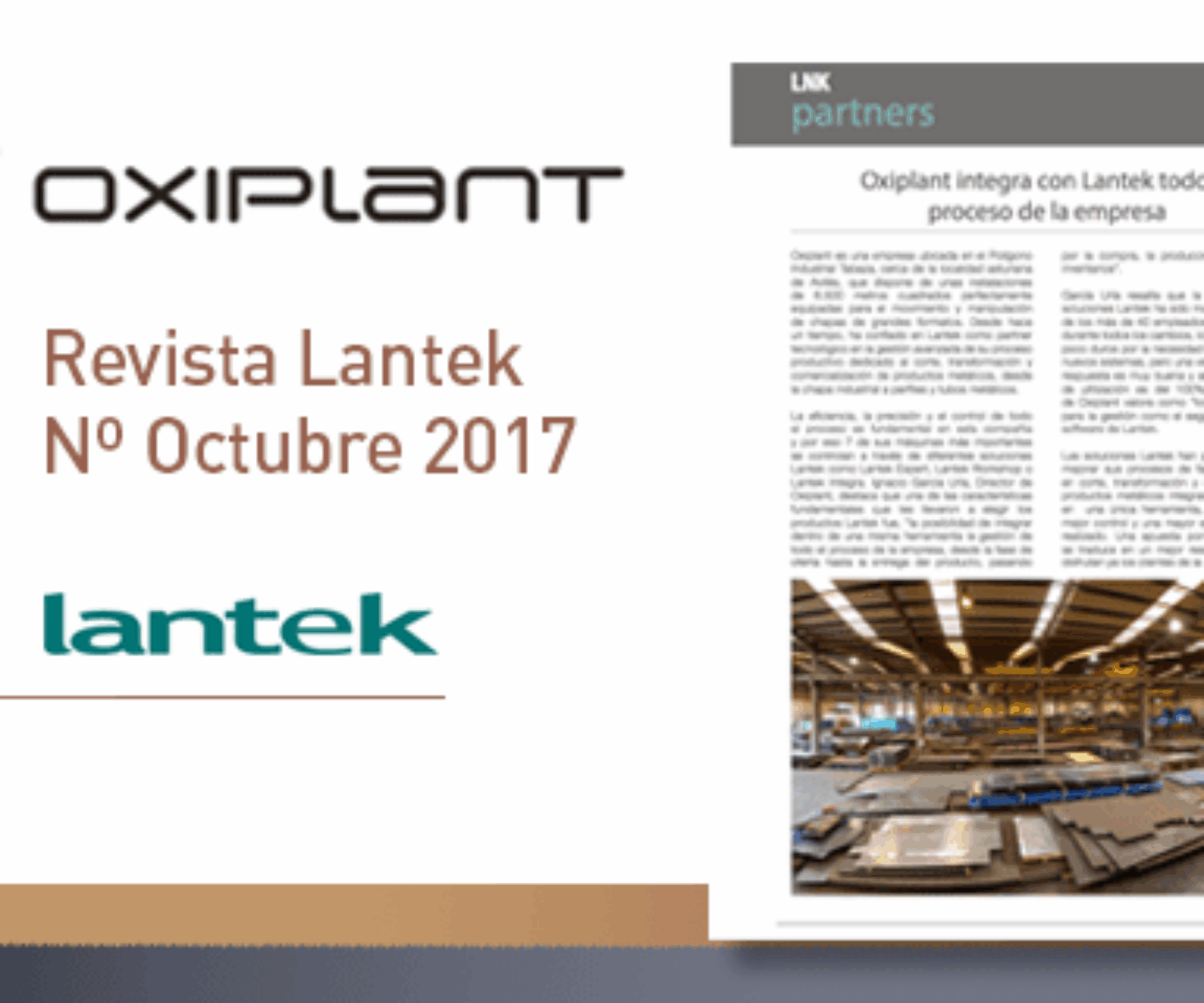 Oxiplant en la revista lantek